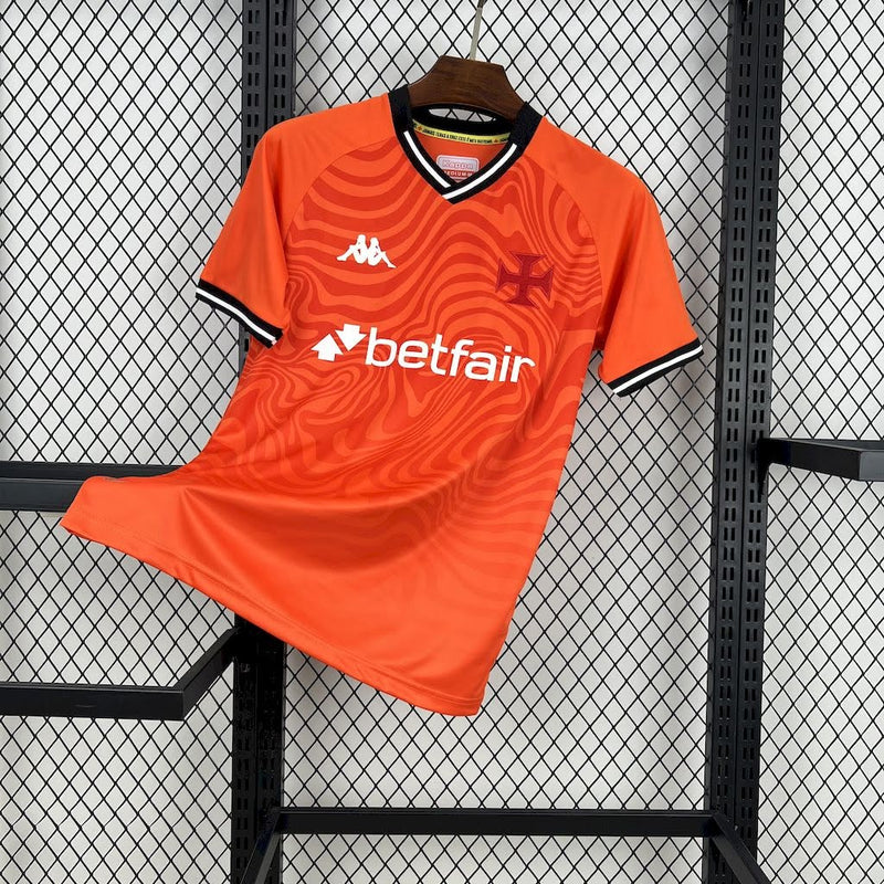 Camisa Oficial Vasco da Gama Goleiro 2024/2025 Torcedor Masculina