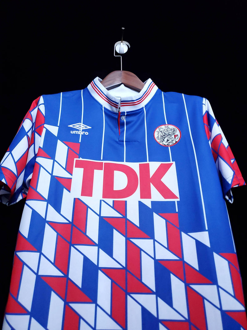 Camisa Oficial Retrô Ajax 1990 II Uniforme